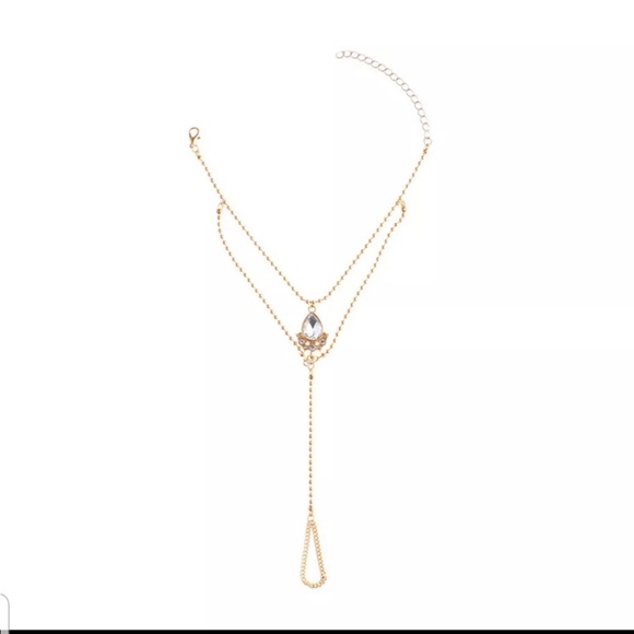 New Golden color barefoot Sandals - Picture 2 of 4